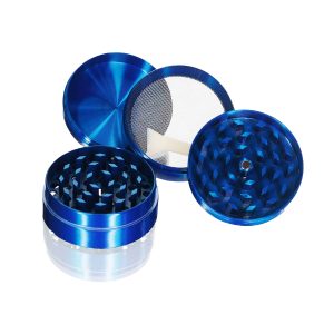 Clickit Aluminum Lid Round Grinder 6ct