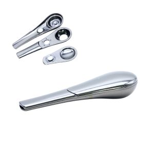 Portable Magnetic Metal Spoon Pipe 1ct