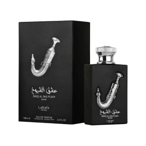 Lattafa Perfume 3.4oz - Ishq Al Shuyukh Silver