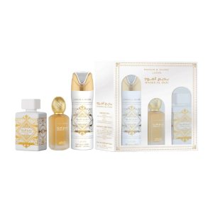 Lattafa Perfume Gift Set 3pc - Bade'e Al Oud Honor & Glory