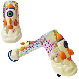 Rocket Ship #2 Hammer Hand Pipe