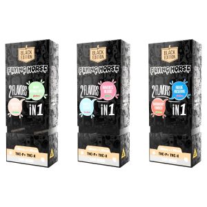 Flying Horse Black Edition Live Resin 2N1 3.8g Disposable