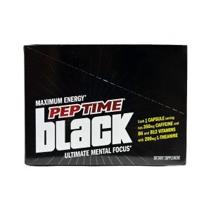 Pep Time Black Energy Dissolve 350mg Packet 2pk 20ct