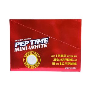 Pep Time White Energy Dissolve 250mg Packet 2pk 24ct