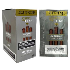 Game Leaf Cigarillos 3/$2.19 10/3ct