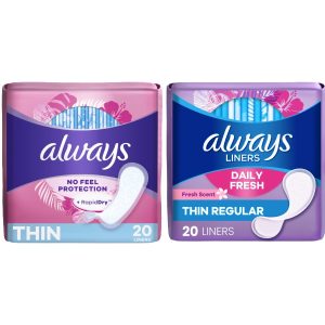 Always Thin Pantiliners 20ct