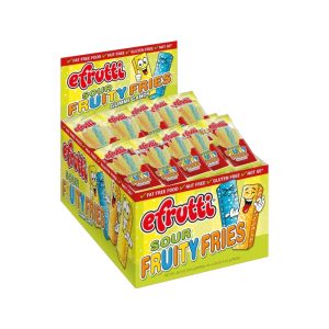 Efrutti Sour Fruity Fries Gummi Candy 48ct