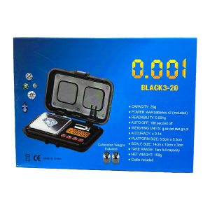 Jewelry Scale Black3-20 0.001