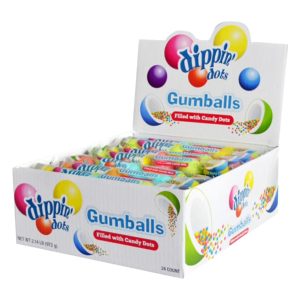 Dippin Dots Gumballs Filled w/ Candy Beads 24ct