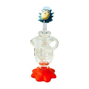 7" Rick Glass Water Pipe ( Box 107)