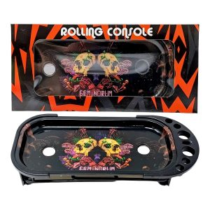 Rolling Console Medium Tray - Design C