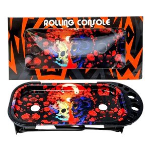 Rolling Console Medium Tray - Design F
