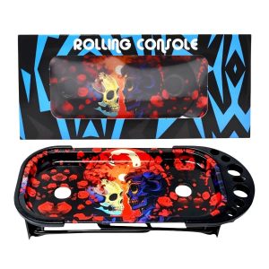 Rolling Console Small Tray - Design F