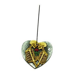 Skeleton Lovers Incense Burner