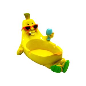 Banana w/ Sunglasses Ashtray 2ct