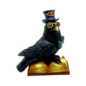 Steampunk Raven Figurine