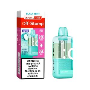 Off Stamp Crystal Cube 35K Puffs Disposable Pod 5ct