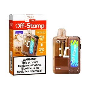 Off Stamp X Crystal Cube 35k Puffs Disposable Kit 5ct