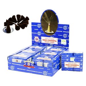 Satya Nag Champa Dhoop Cones 12pk 12ct