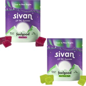 Sivan Delta-9 Feelgood 20mg Gummies 10ct