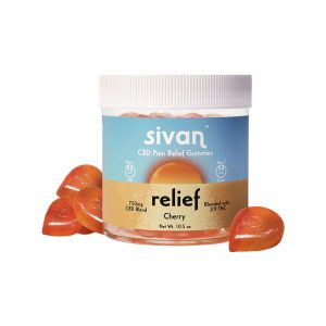 Sivan CBD+D9 Pain Relief 750mg Gummies 30ct - Cherry