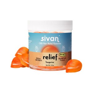 Sivan CBD Pain Relief 900mg Gummies 30ct - Tangerine