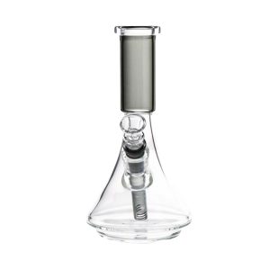 8.6" Transparent Black Water Pipe (Box 19)