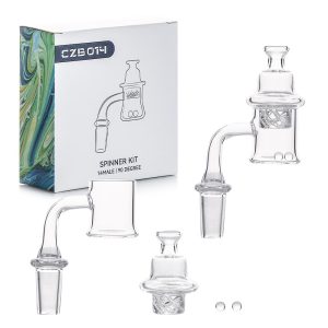CZB014 Splash Guard Spinner Kit 14 Male 90 Degree