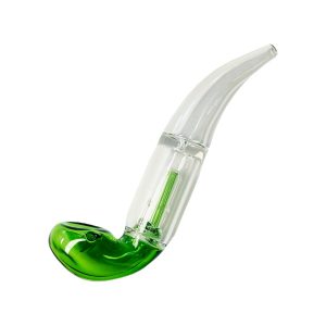 6" Sherlock Pipe w/ Percolator - Green