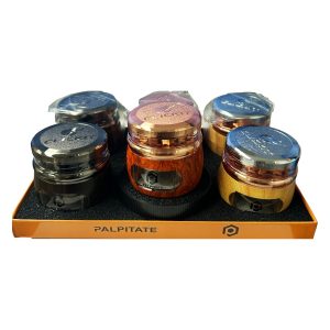 Clickit Engraved Lid Round Grinder 6ct