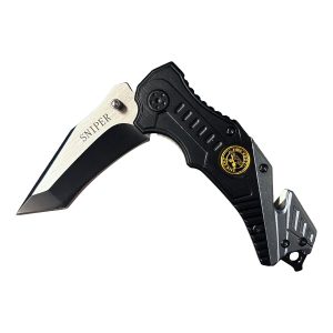 Sniper Rescue Style Spring Assist Knife (BOX 178)