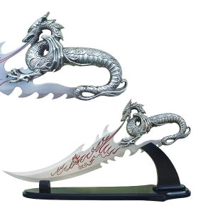 Fire Dragon Dagger w/ Stand