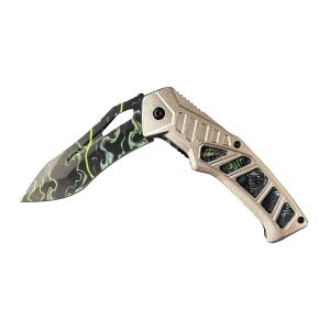 Snake Eye Tactical Spring Assist Knife - Skull Joker (BOX 164)