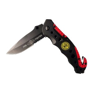Fire Department Tactical Rescue Spring Assisted Knife (BOX 151)