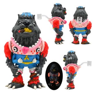 7.8" Angry Beaver Water Pipe (Box 166)