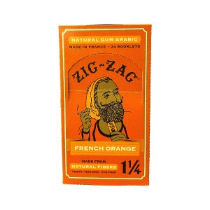 Zig-Zag French Orange 1 1/4 Papers 24ct