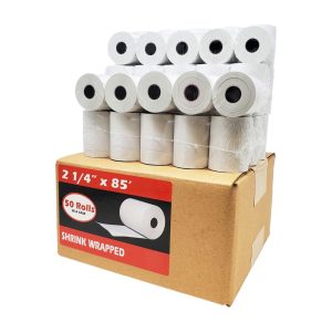 Thermal Paper 2 1/4 x 85 50ct Rolls (EBT)