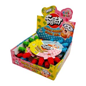 Kids Boom Triple Squeeze Sour Gel Candy 12ct