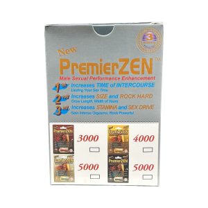 Premier Zen Platinum 9000 Single Male Enhancement 24ct