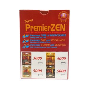 Premier Zen Extreme 7000 Single Male Enhancement 24ct