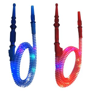 63" Aadhi Plastic Hookah Hose w/ Light Inside