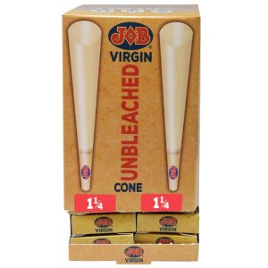 Job Unbleached 1 1/4 Cones 6pk 24ct