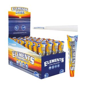 Elements Ultra Thin 1 1/4 Cone 6pk 32ct