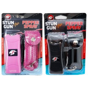 Cheetah Stun Gun w/ Pepper Spray