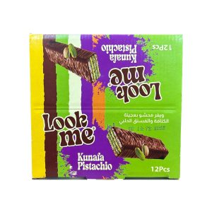 Look Me Dubai Wafer Kunafa Pistachio 12ct