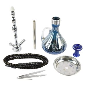 26" Elite Badshah Grasp Hookah - Dark Blue