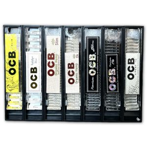 OCB Modular Variety Rolling Paper Display 144ct