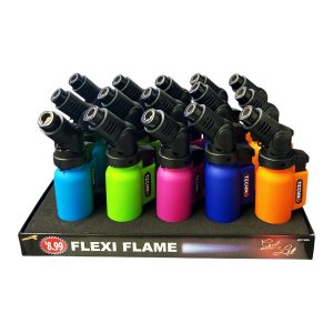 Neon Rubber Finish Flexi Torch 15ct *PP$8.90*