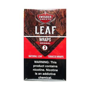 Swisher Sweets Leaf Wraps 10/3ct - Original