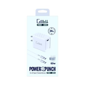 Celltekk PD20W Type-C Home Charger w/ Type-C to Type-C Cable